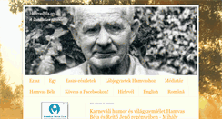 Desktop Screenshot of hamvasbela.org